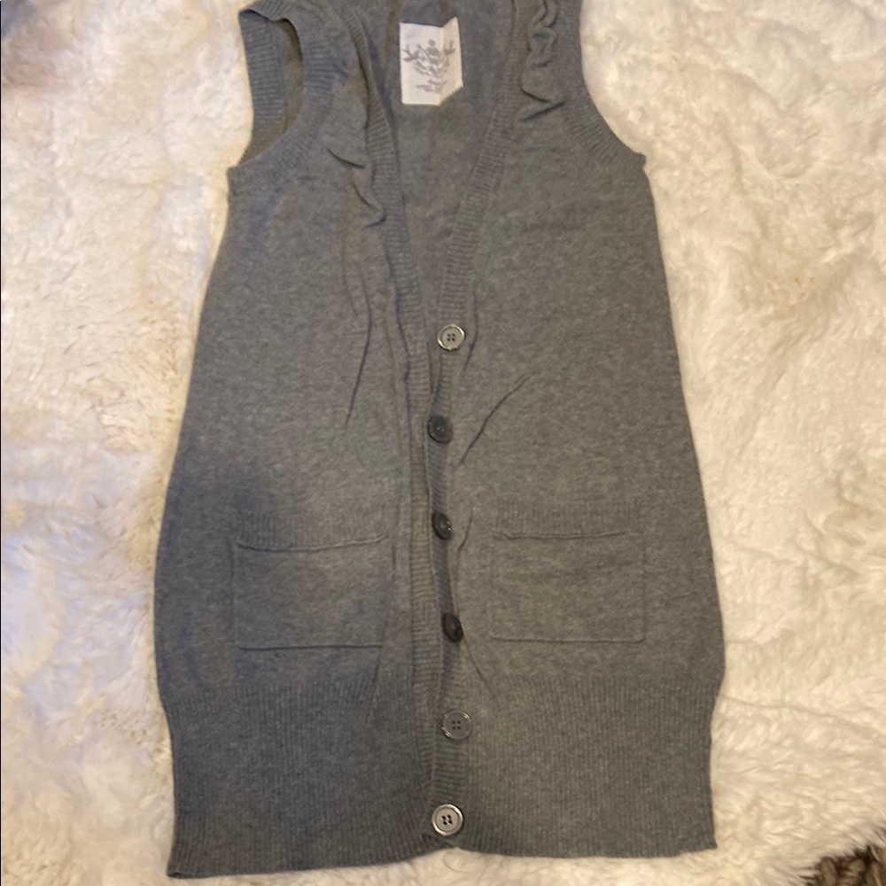 Love By Design Gray Cardigan Sweater